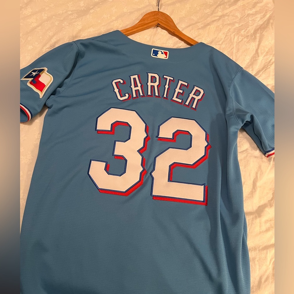 Evan Carter Texas Rangers Jersey